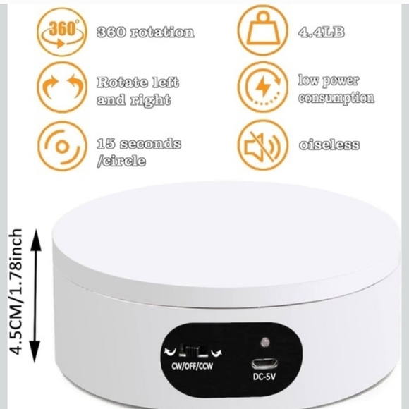 Other - Display Rotating Stand &  Hand Painted Reserved Sign For Live Show Host
